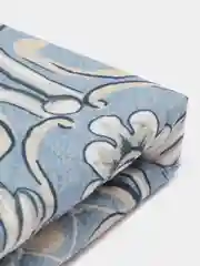 Тёмно-бирюзовый покрывало 2х стороннее на кровать (диван), размер - 150/220, состав ткани - хлопок