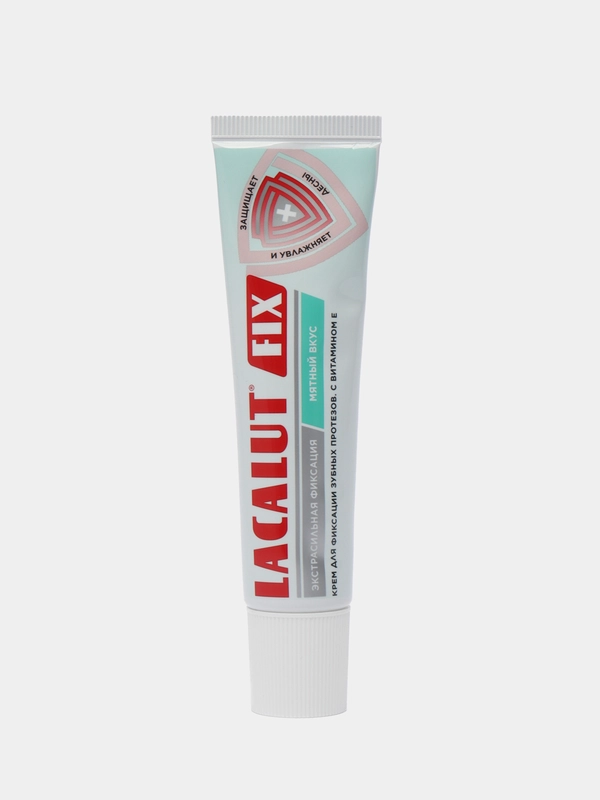 Lacalut Fix Крем для фиксации зубных протезов мятный вкус, 40 гр
