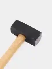 Кувалда кованая Тундра, удлиненная деревянная рукоятка, 3 кг