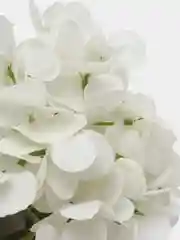 Белый гортензия, искуственные цветы
