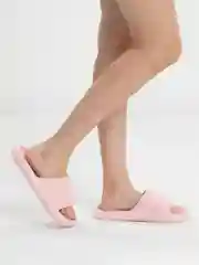 Розовый шлепанцы женские