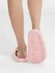 Розовый шлепанцы женские