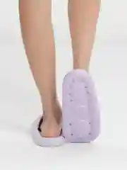 Сиреневый шлепанцы женские
