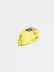 Желтый стразы стеклянные пришивные Pellosa Капля, Корея
