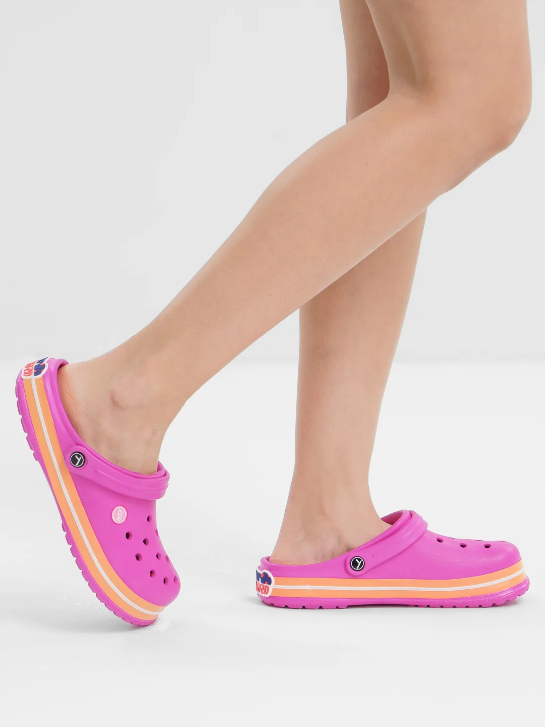 Розовый сабо женские, размеры 36- 40