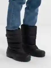 Черный сапоги мужские утепленные ЭВА