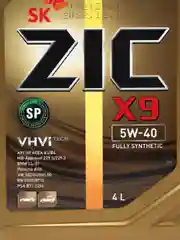 ZIC X9 5w-40, 4 л