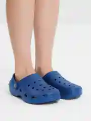 Синий сабо женские, 4 цвета