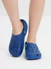 Синий сабо женские, 4 цвета