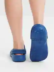Синий сабо женские, 4 цвета