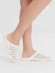 Белый сланцы женские, обувь для медиков