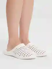 Белый сланцы женские, обувь для медиков