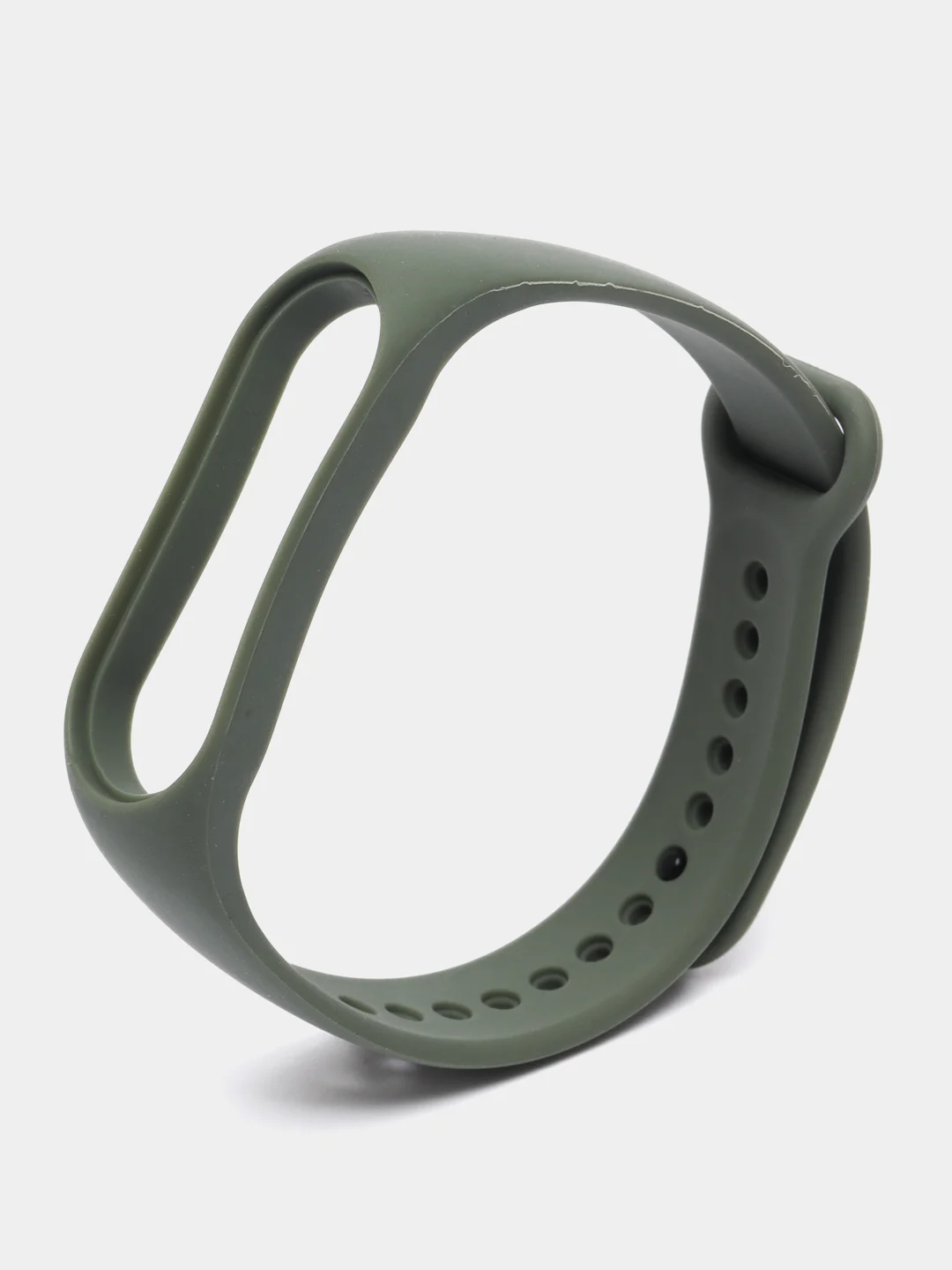 Зелёный хаки силиконовый ремешок для Xiaomi Mi Band 7, фитнес-браслет