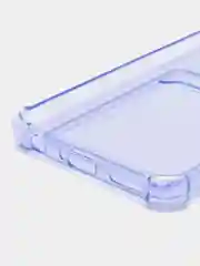Лавандовый чехол для Tecno Spark 9 Pro (Техно Спарк 9 Про) прозрачный, с карманом для карты