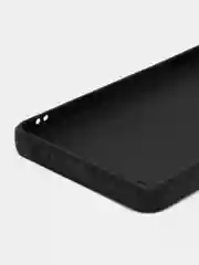 Угольный чехол Realme C31 (Реалми С31), черный, силиконовый