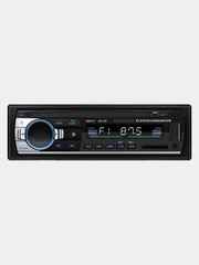 Магнитола 1 DIN, Bluetooth, USB, AUX, с пультом ДУ