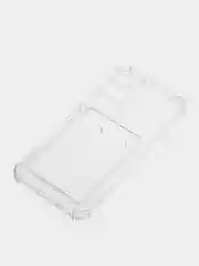 Прозрачный чехол для Tecno Spark 9 Pro (Техно Спарк 9 Про) прозрачный, с карманом для карты