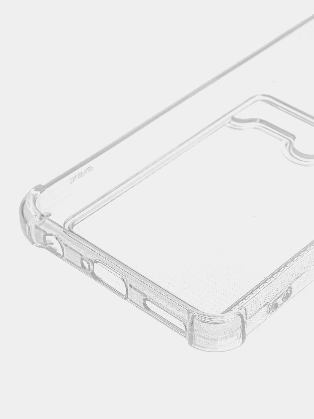 Прозрачный чехол для Tecno Spark 9 Pro (Техно Спарк 9 Про) прозрачный, с карманом для карты