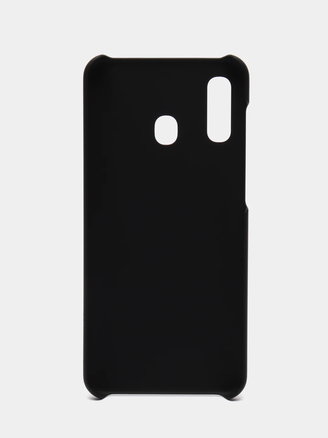 Черный чехол твердый пластик для Samsung Galaxy A30 Premium Hard Case накладка бампер черный WITS