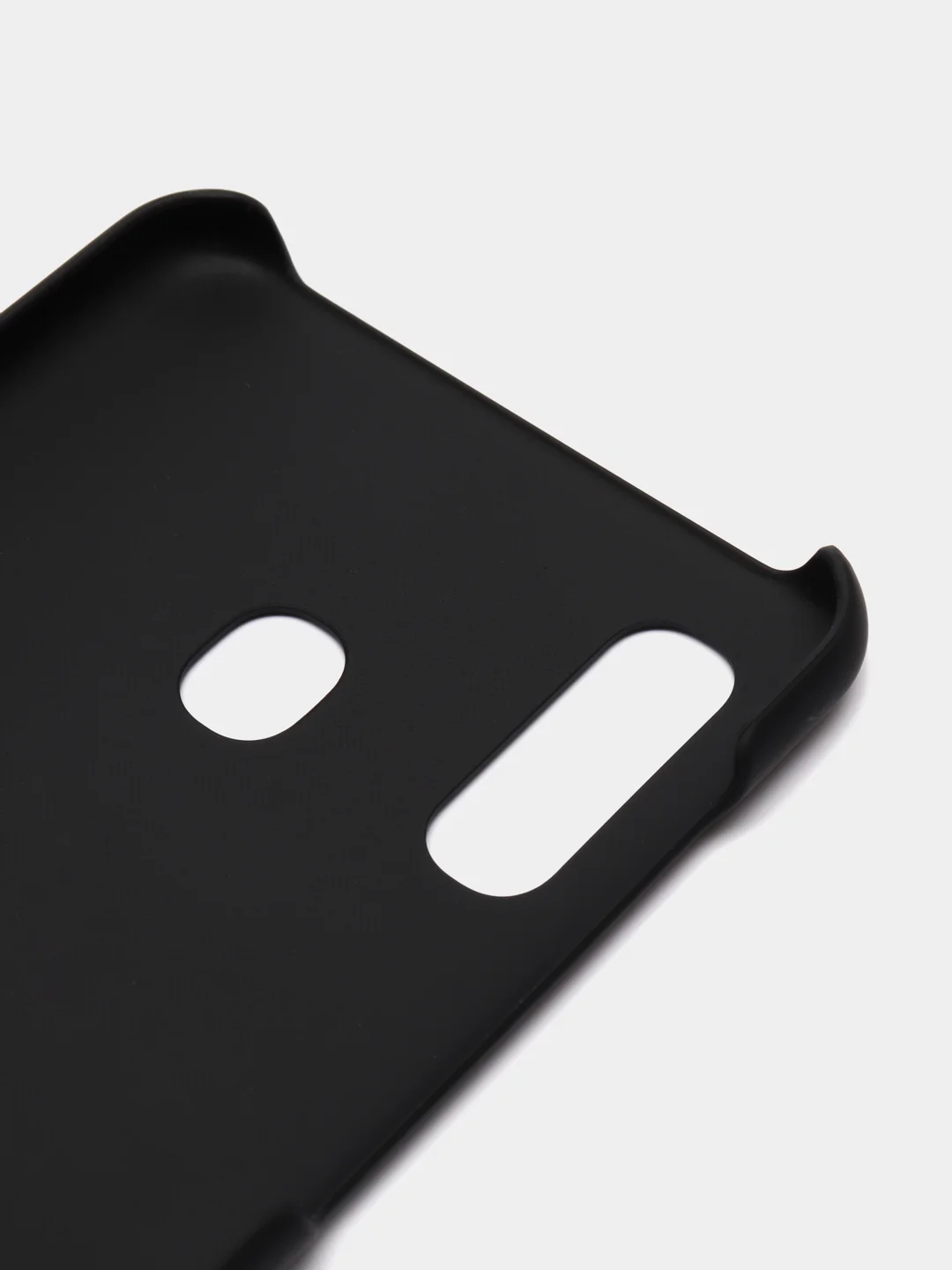 Черный чехол твердый пластик для Samsung Galaxy A30 Premium Hard Case накладка бампер черный WITS