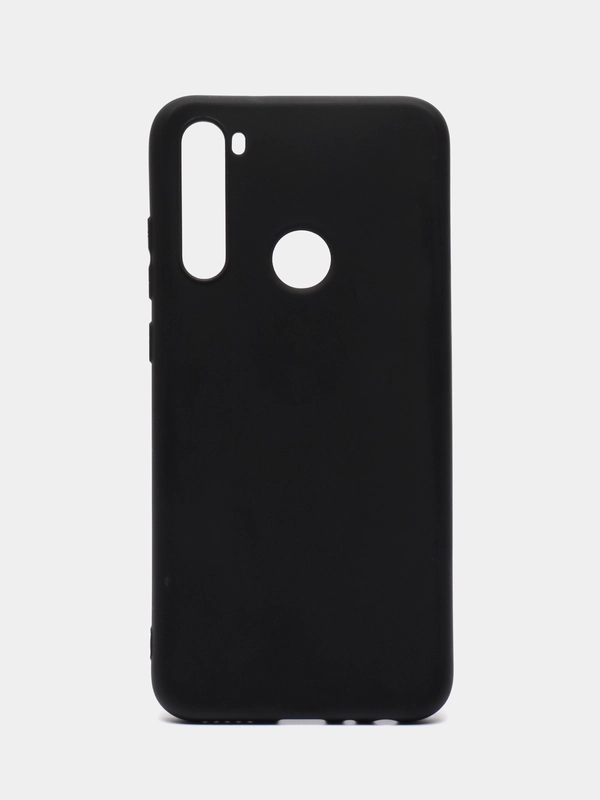 Чехол силиконовый для Xiaomi Redmi Note 8T TPU, накладка, бампер черный LuxCase