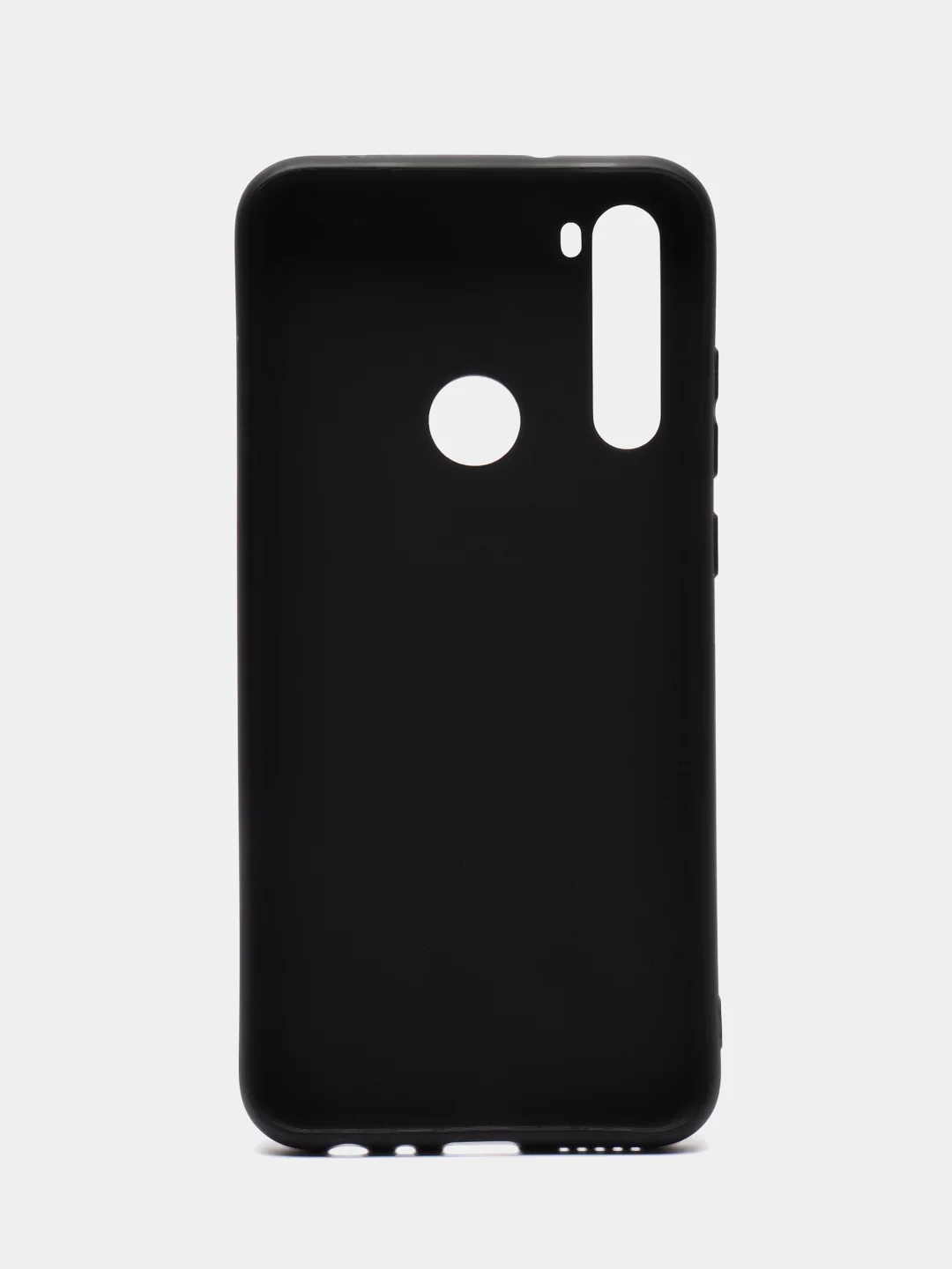 Черный чехол силиконовый для Xiaomi Redmi Note 8T TPU, накладка, бампер черный LuxCase