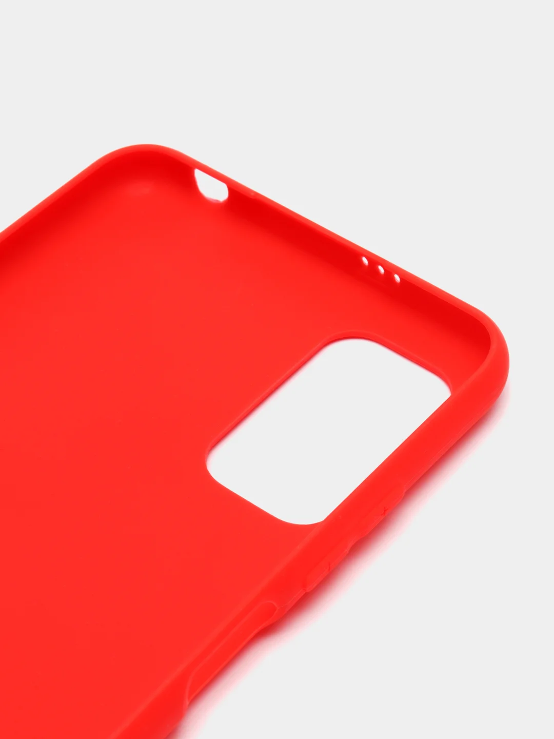 Красный чехол силиконовый для Xiaomi Poco M3 Pro, накладка-бампер, LuxCase