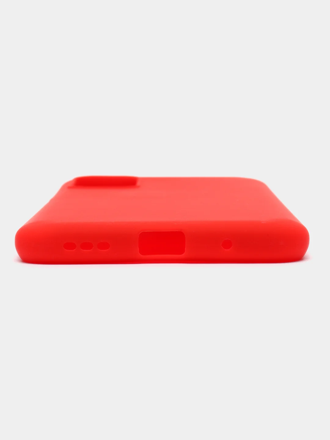 Красный чехол силиконовый для Xiaomi Poco M3 Pro, накладка-бампер, LuxCase
