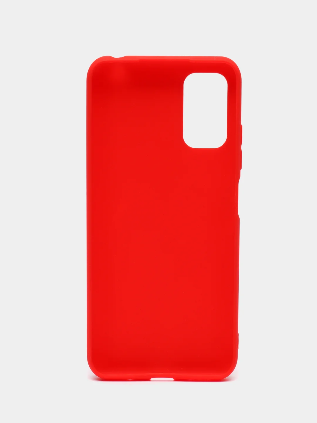 Красный чехол силиконовый для Xiaomi Poco M3 Pro, накладка-бампер, LuxCase