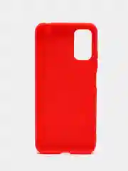Красный чехол силиконовый для Xiaomi Poco M3 Pro, накладка-бампер, LuxCase