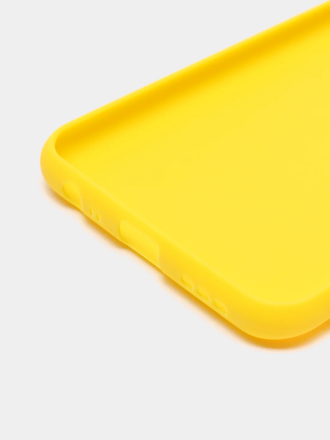 Желтый чехол силиконовый для Xiaomi Redmi 9, накладка, бампер черный LuxCase
