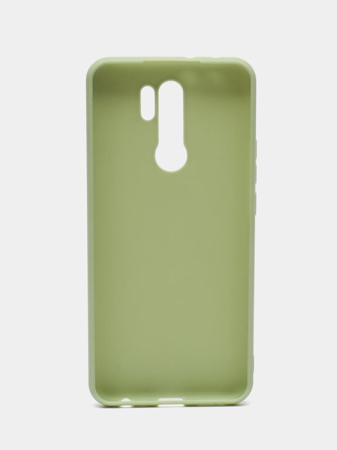 Зеленый чехол силиконовый для Xiaomi Redmi 9, накладка, бампер черный LuxCase