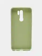 Зеленый чехол силиконовый для Xiaomi Redmi 9, накладка, бампер черный LuxCase
