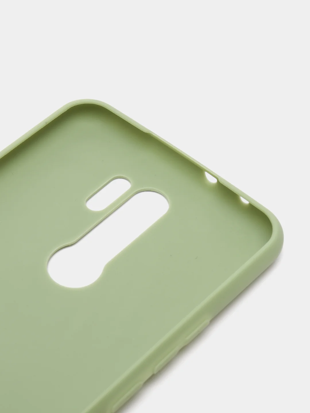 Зеленый чехол силиконовый для Xiaomi Redmi 9, накладка, бампер черный LuxCase