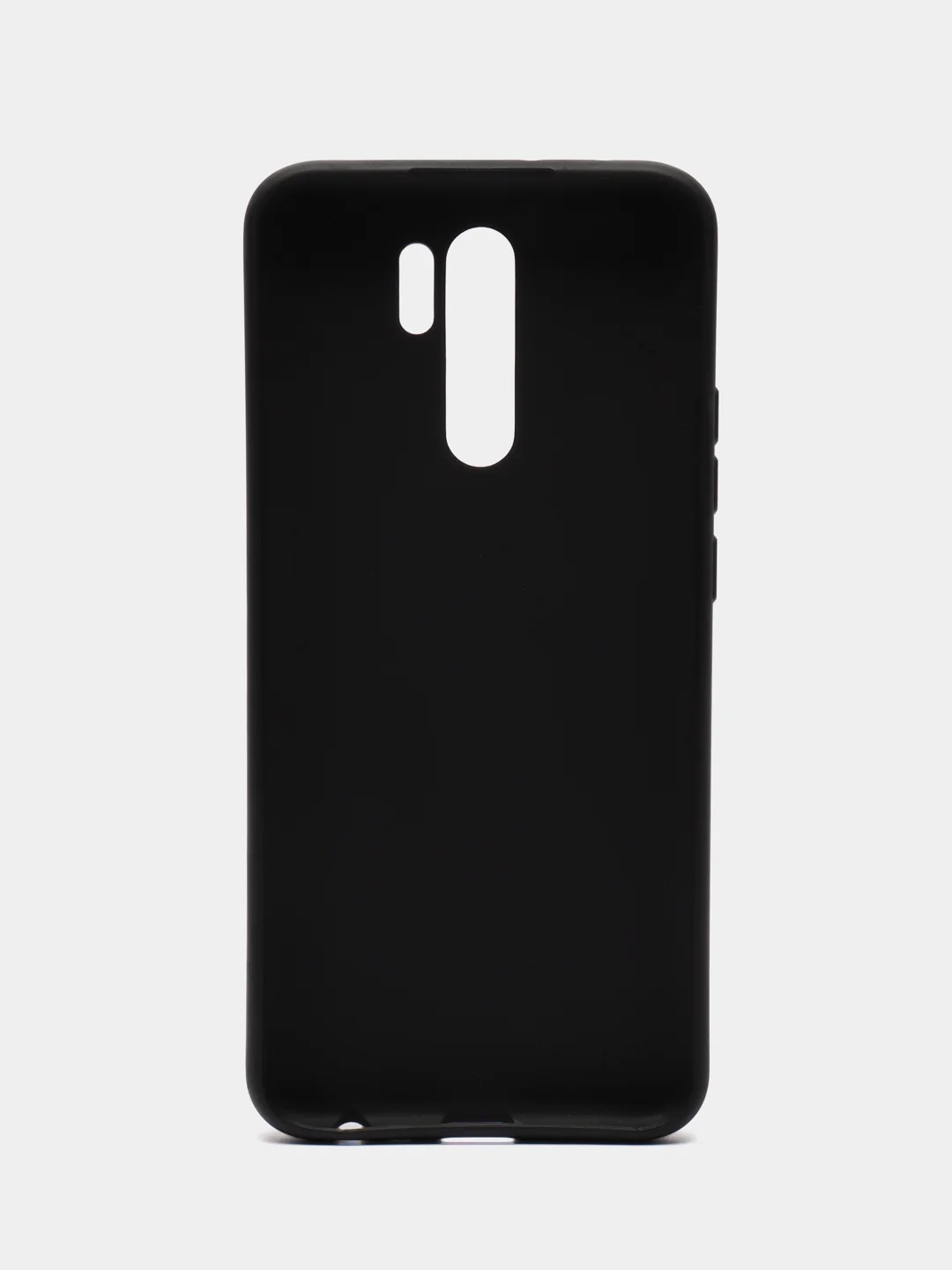 Черный чехол силиконовый для Xiaomi Redmi 9, накладка, бампер черный LuxCase