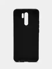 Черный чехол силиконовый для Xiaomi Redmi 9, накладка, бампер черный LuxCase