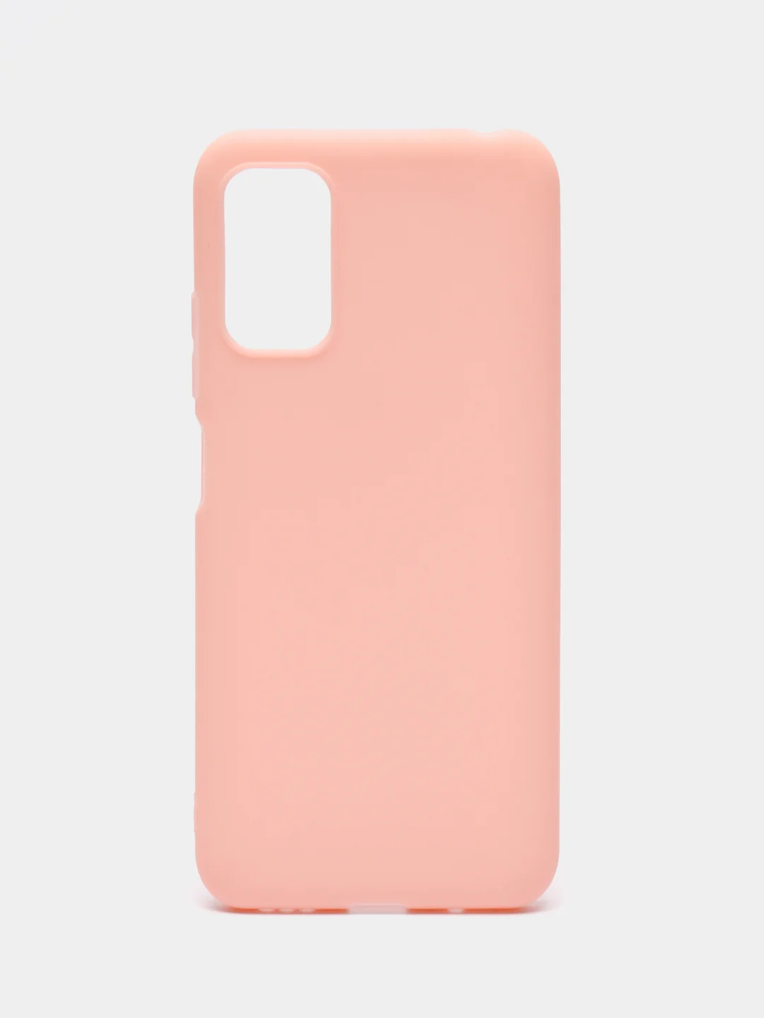 Коралловый меланж чехол силиконовый для Xiaomi Poco M3 Pro, накладка-бампер, LuxCase
