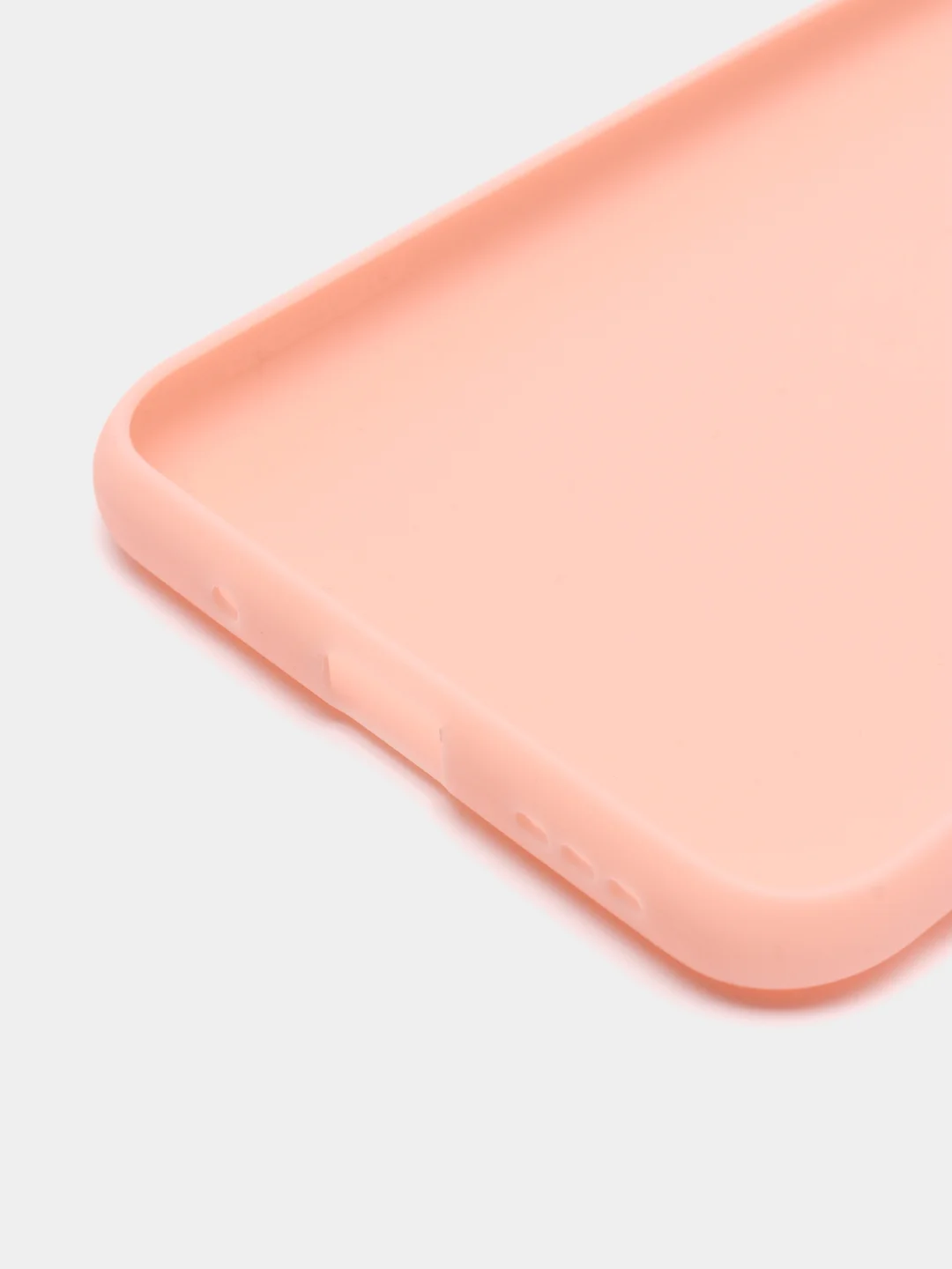 Коралловый меланж чехол силиконовый для Xiaomi Poco M3 Pro, накладка-бампер, LuxCase