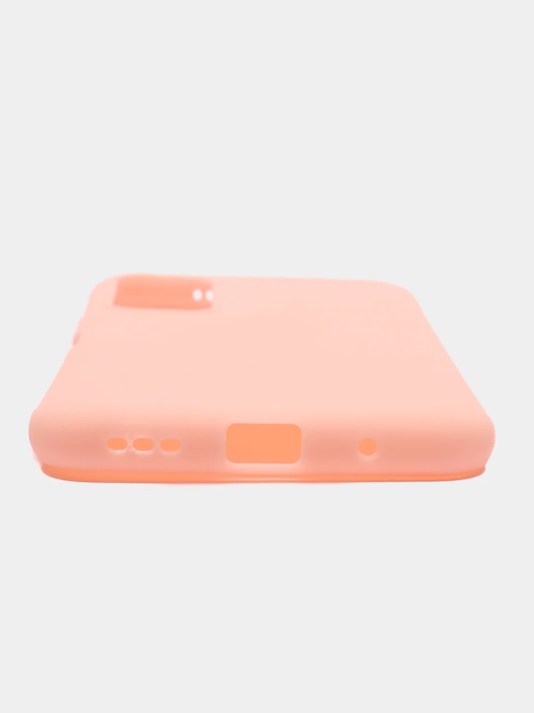 Коралловый меланж чехол силиконовый для Xiaomi Poco M3 Pro, накладка-бампер, LuxCase