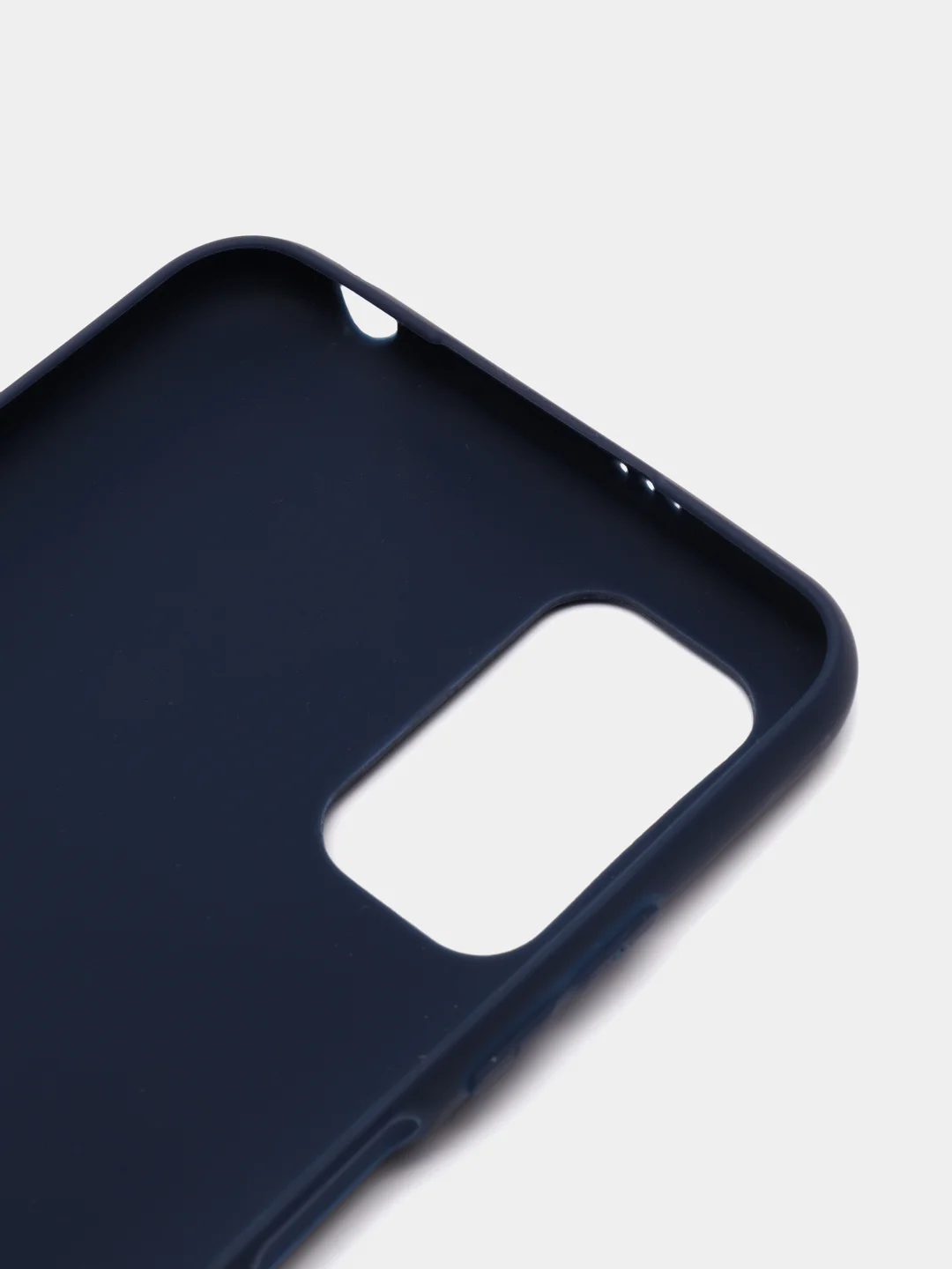 Синий чехол силиконовый для Xiaomi Poco M3 Pro, накладка-бампер, LuxCase