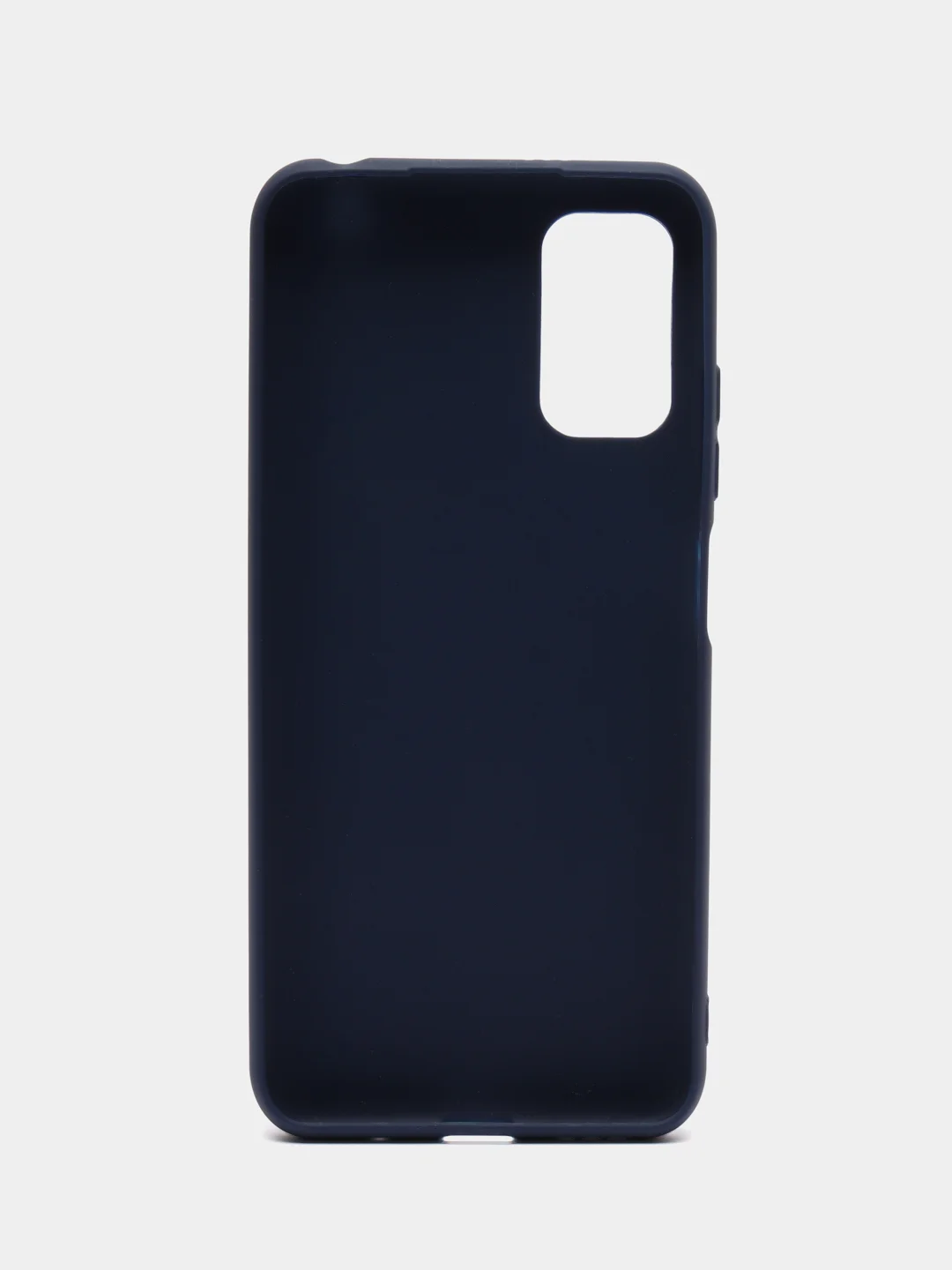 Синий чехол силиконовый для Xiaomi Poco M3 Pro, накладка-бампер, LuxCase