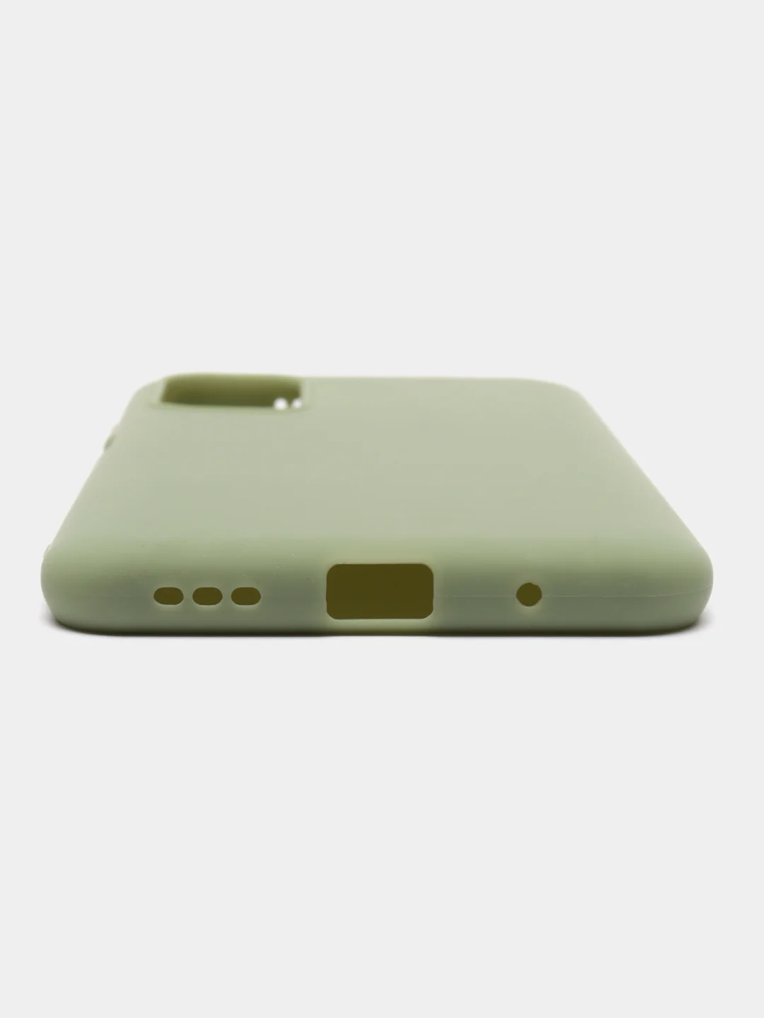 Зеленый чехол силиконовый для Xiaomi Poco M3 Pro, накладка-бампер, LuxCase