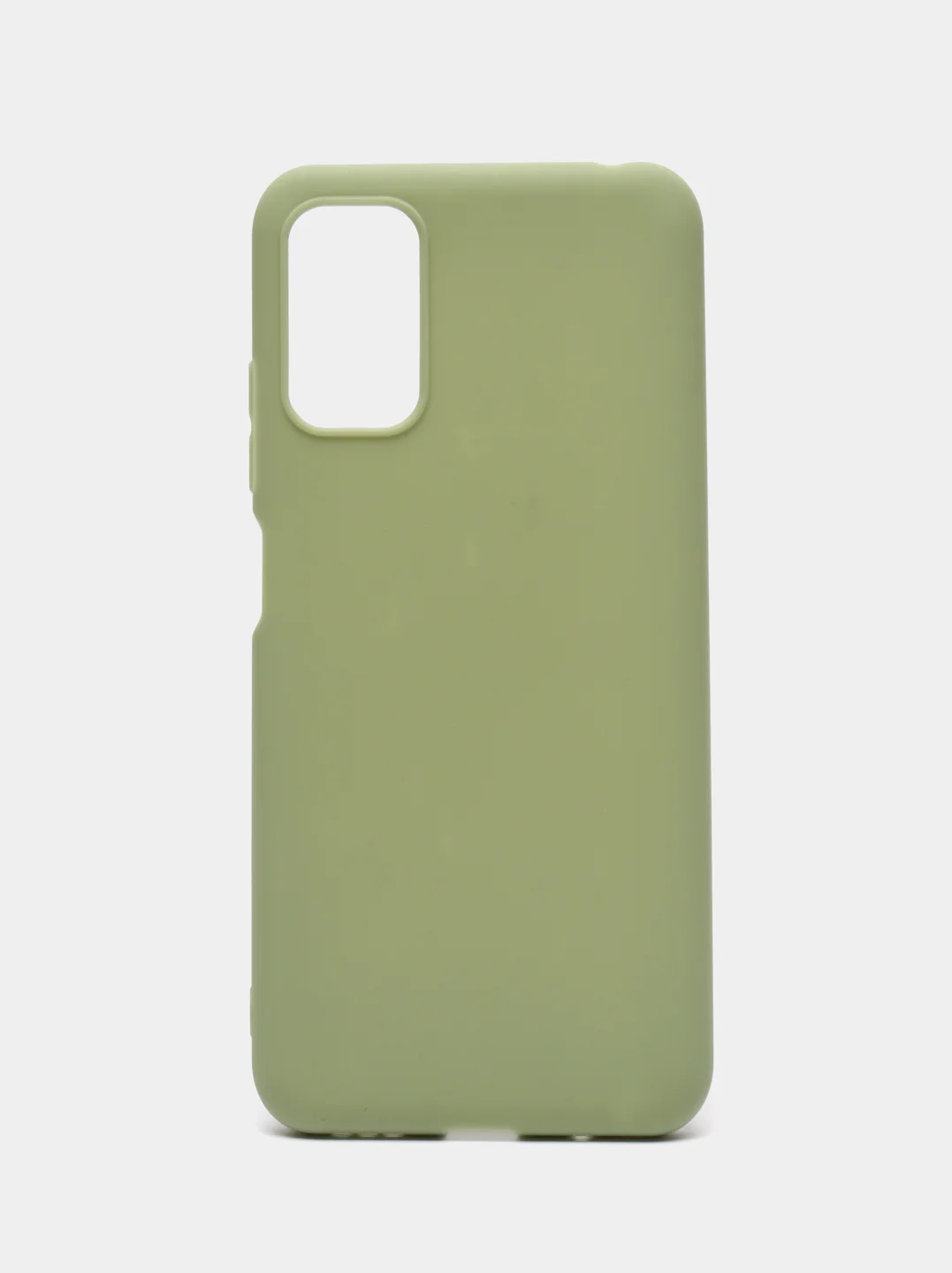 Зеленый чехол силиконовый для Xiaomi Poco M3 Pro, накладка-бампер, LuxCase