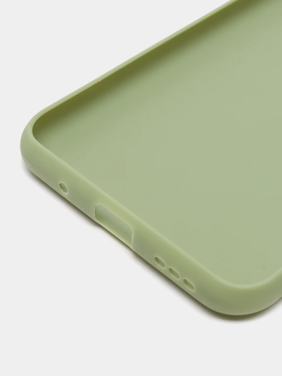 Зеленый чехол силиконовый для Xiaomi Poco M3 Pro, накладка-бампер, LuxCase