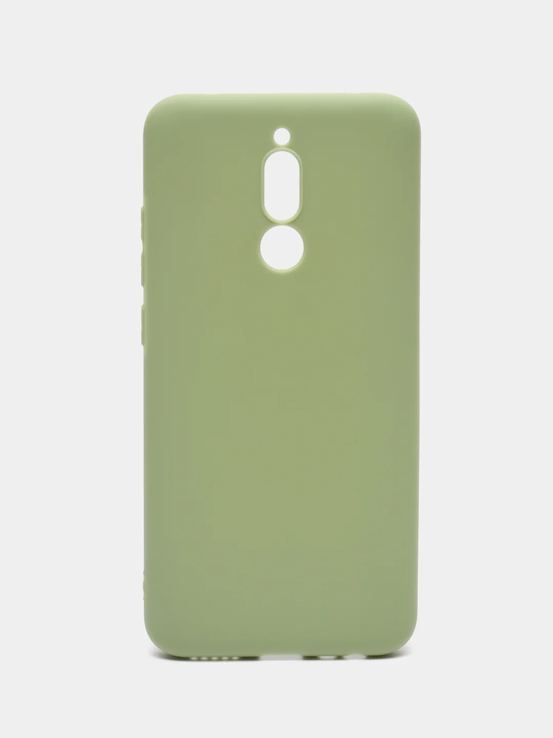 Зеленый чехол силиконовый для Xiaomi Redmi 8 накладка бампер LuxCase