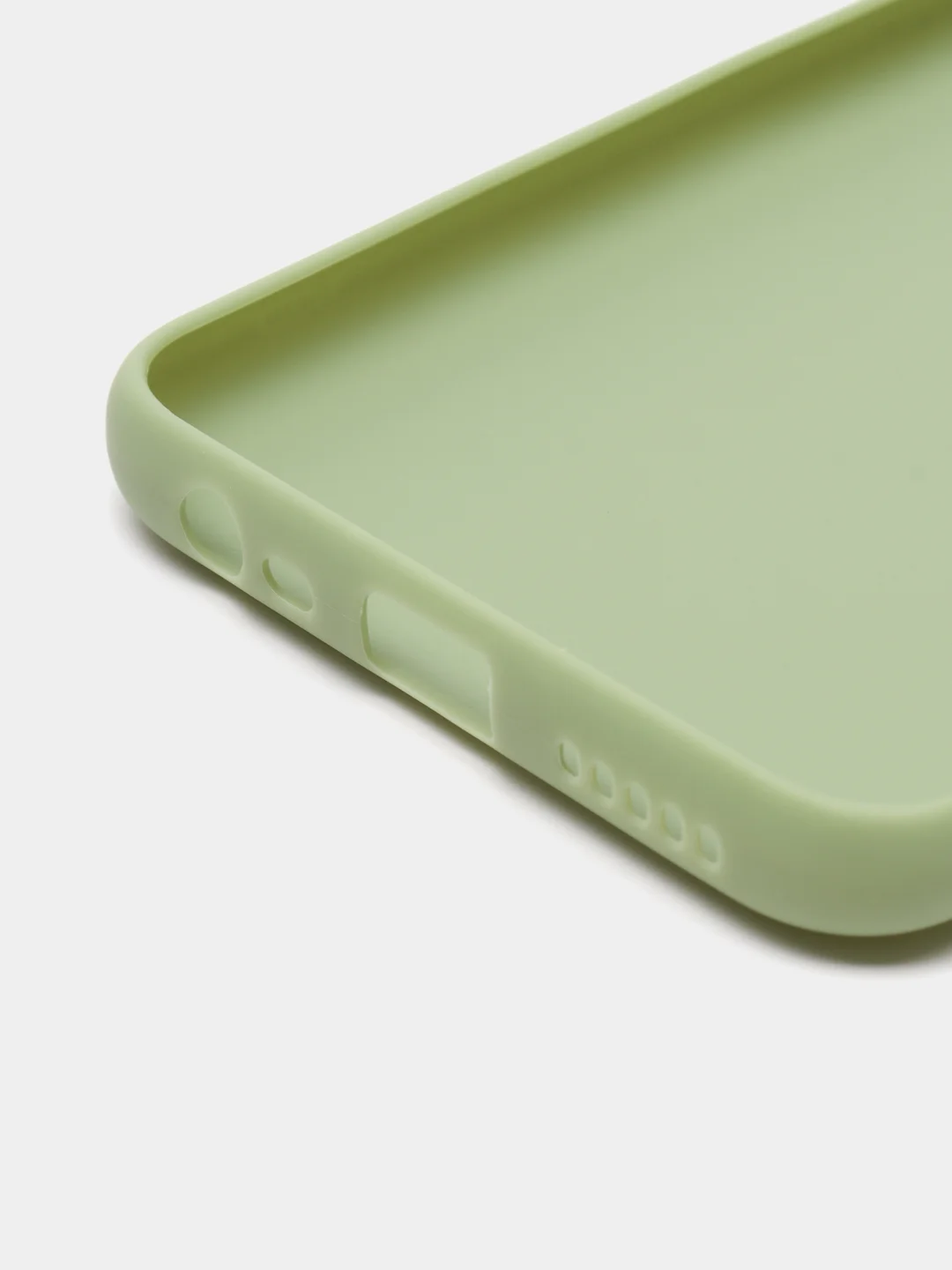 Зеленый чехол силиконовый для Xiaomi Redmi 8 накладка бампер LuxCase