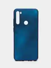 Синий чехол пластиковый для Xiaomi Redmi Note 8T накладка бампер синий Gresso