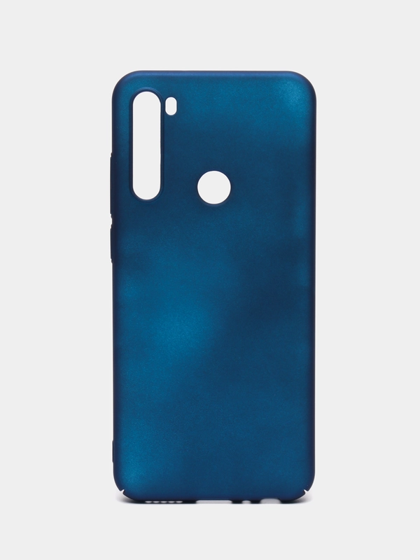 Чехол пластиковый для Xiaomi Redmi Note 8T накладка бампер синий Gresso
