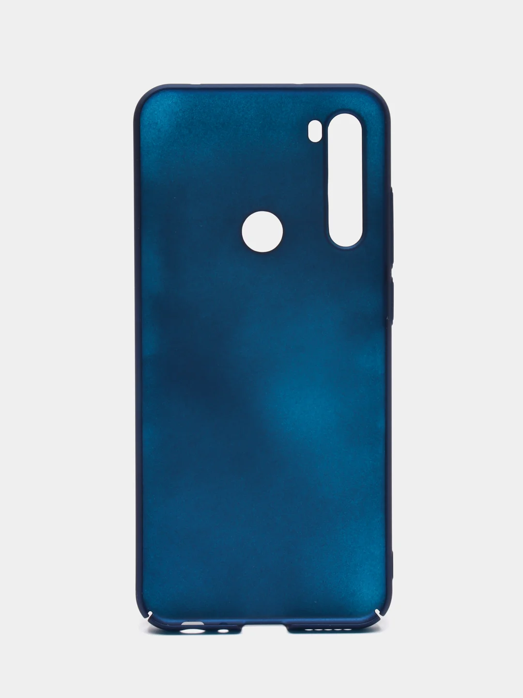 Синий чехол пластиковый для Xiaomi Redmi Note 8T накладка бампер синий Gresso