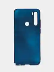Синий чехол пластиковый для Xiaomi Redmi Note 8T накладка бампер синий Gresso